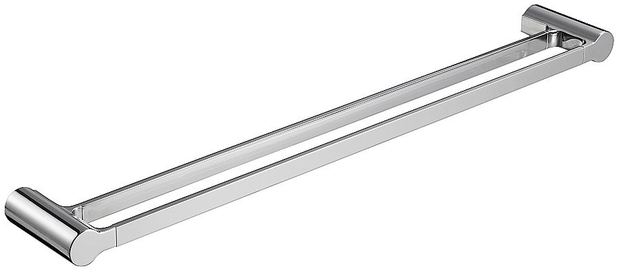 Полотенцедержатель двойной Jacob Delafon SINGULIER 15206D-CP 61 см купить в интернет-магазине сантехники Sanbest