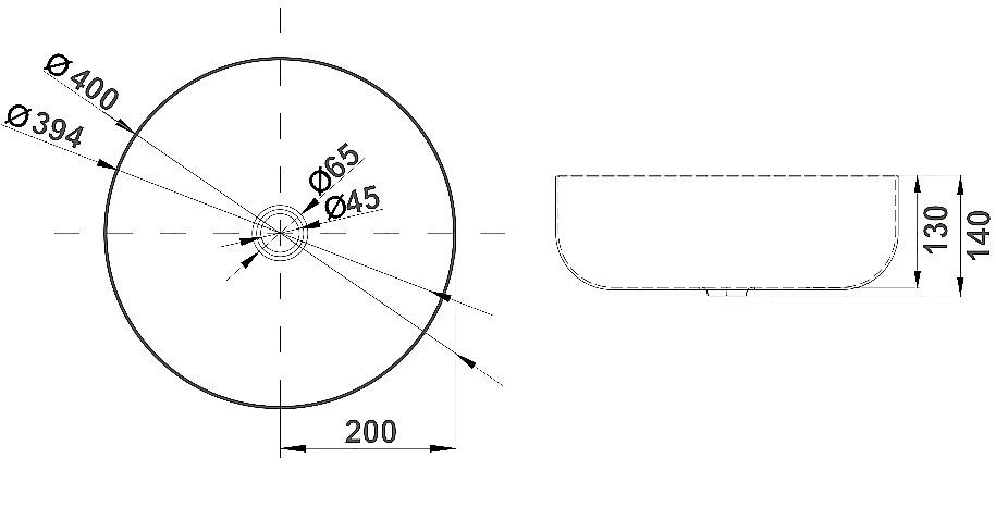 Раковина Melana PROFLINE Lake 400 сатин сатин купить в интернет-магазине Sanbest