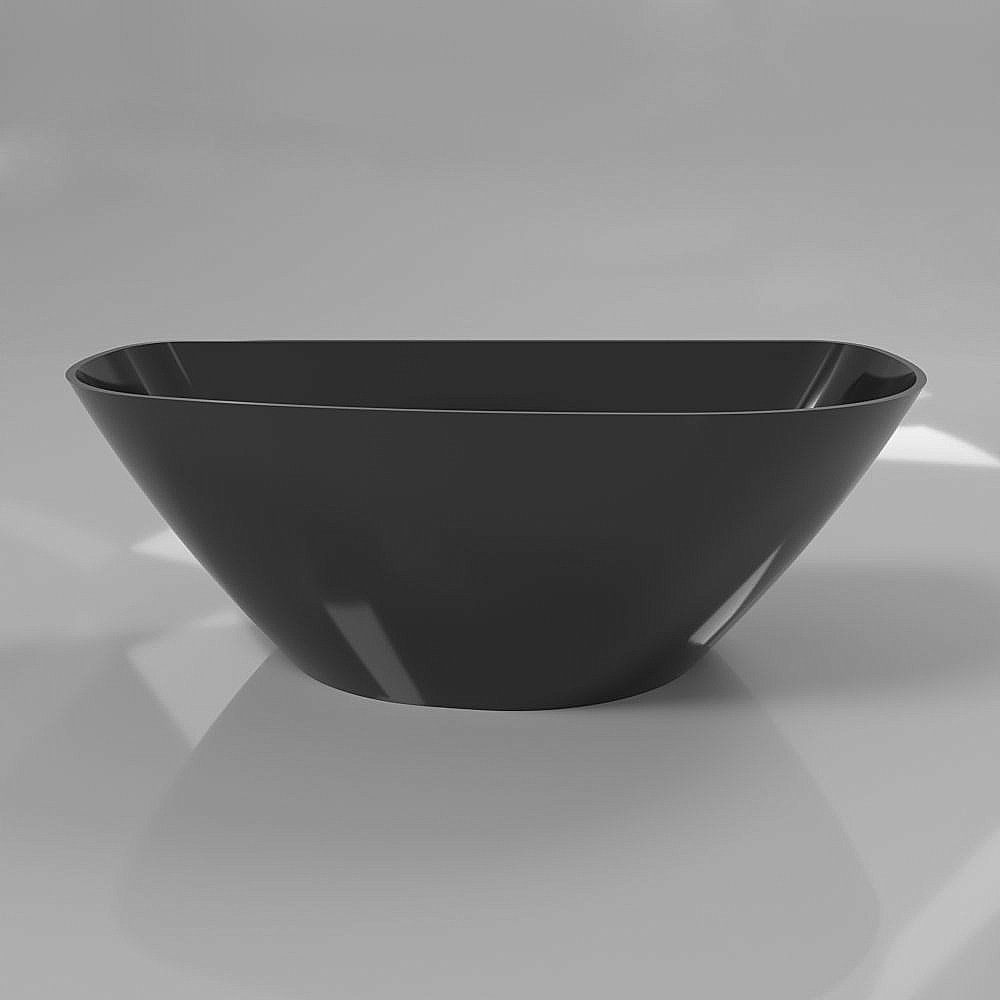 Ванна WhiteCross Topaz 170x80 черный глянец купить в интернет-магазине Sanbest