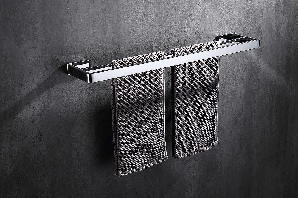 Полотенцедержатель двойной Abber WESTEN AA1757 60 хром купить в интернет-магазине сантехники Sanbest