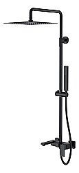 Душевая система Boheme QUBIC Matt Black 478-B черный матовый купить в интернет-магазине сантехники Sanbest