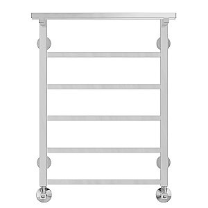 Полотенцесушитель водяной Terminus Контур с полкой П6 500x700 купить в интернет-магазине сантехники Sanbest