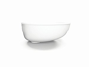 Раковина под столешницу Montebianco PIETRO DUE 11023 белая матовая купить в интернет-магазине Sanbest