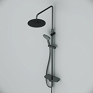 Душевая система AM.PM LIKE F0780222 черная купить в интернет-магазине сантехники Sanbest