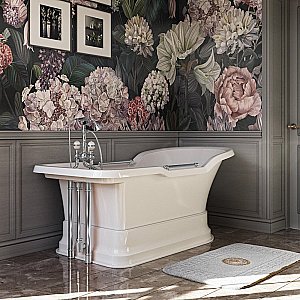 Ванна Migliore Impero Podium 25812 180х87 белая,хром купить в интернет-магазине Sanbest