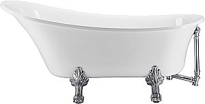 Ванна акриловая Grossman Retro GR-1002 162х71 белая купить в интернет-магазине Sanbest