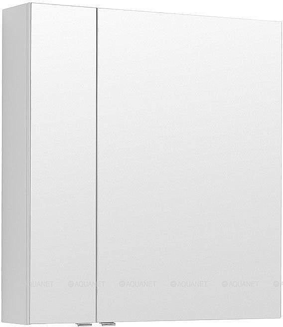 Зеркальный шкаф Aquanet Алвита 80 белый купить в интернет-магазине сантехники Sanbest