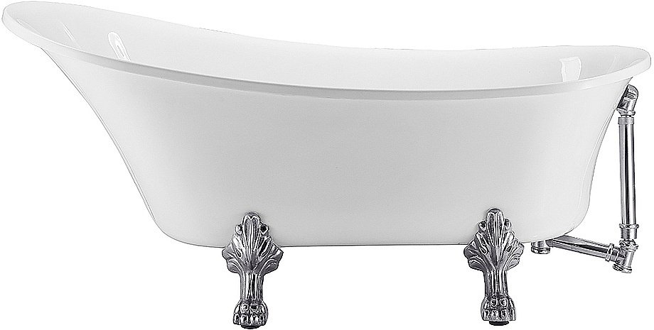 Ванна акриловая Grossman Retro GR-1002 162х71 белая купить в интернет-магазине Sanbest