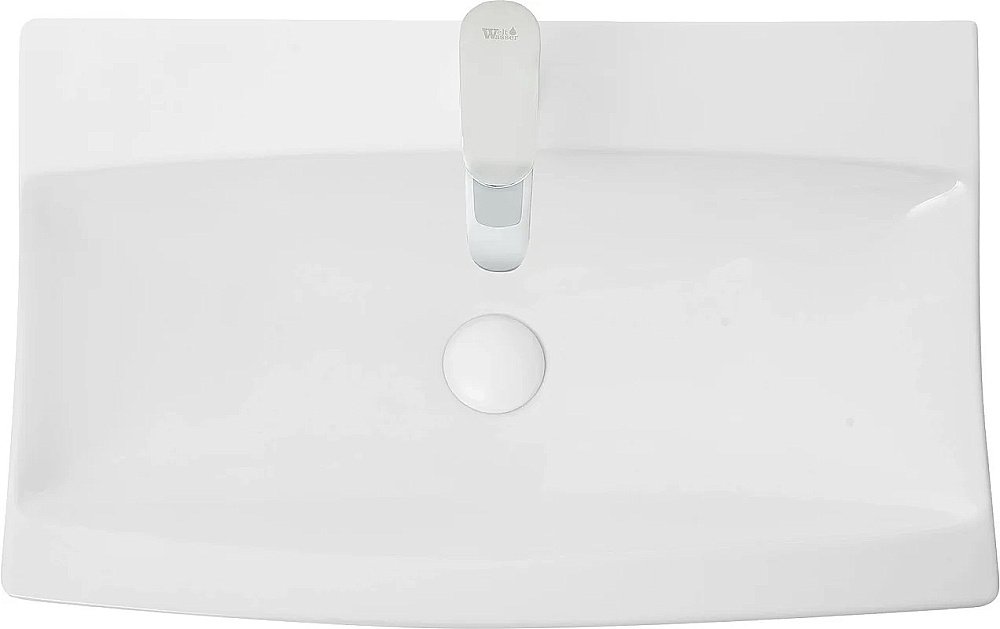 Раковина накладная WeltWasser WW ELBACH 2060 63 белая купить в интернет-магазине Sanbest