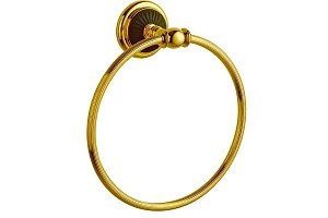 Полотенцедержатель-кольцо Boheme Palazzo Nero 10155 купить в интернет-магазине сантехники Sanbest