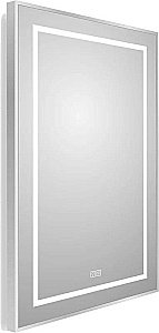 Зеркало BelBagno Kraft SPC-KRAFT-500-800-LED-TCH-WARM сатин в ванную от интернет-магазине сантехники Sanbest