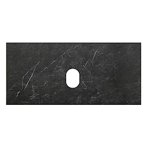 Тумба с раковиной и столещницей BelBagno 80 KRAFT-800-2C-SO-GSO+KEP-80-MNO темно-серая матовая для ванной в интернет-магазине Sanbest