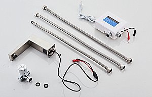 Смеситель для раковины Rush Tinos TI3732-14 сатин купить в интернет-магазине сантехники Sanbest