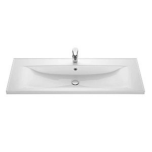 Раковина Акватон Айрис 120 1A729631AG010 белая купить в интернет-магазине Sanbest