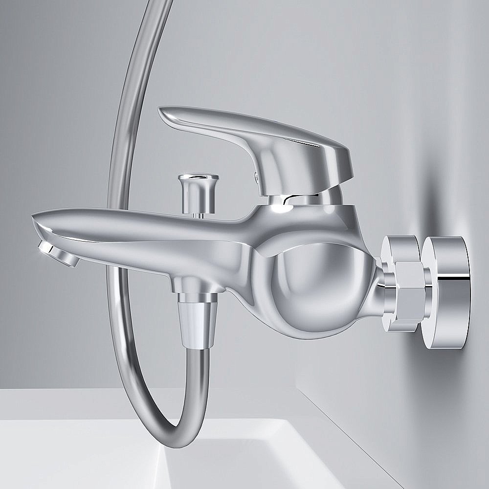 Смеситель для ванны и душа AM.PM Bliss L F5310032 купить в интернет-магазине сантехники Sanbest