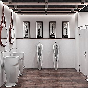 Раковина напольная Kerasan Artwork Moloco 45 474031 черная матовая купить в интернет-магазине Sanbest