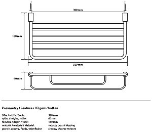 Мыльница Bemeta Cytro 146208112 купить в интернет-магазине сантехники Sanbest