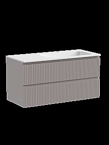 Тумба с раковиной Sancos SNOB T SNT100SM L/R 100 Doha Soft для ванной в интернет-магазине Sanbest