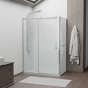 Душевой уголок RGW Tornado TO-44-1 020744140-11 140x100 стекло прозрачное/профиль хром купить в интернет-магазине Sanbest