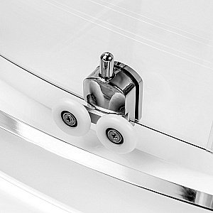 Душевой уголок NEW TRENDY SUVIA K-0515 90x90 стекло прозрачное/профиль хром купить в интернет-магазине Sanbest