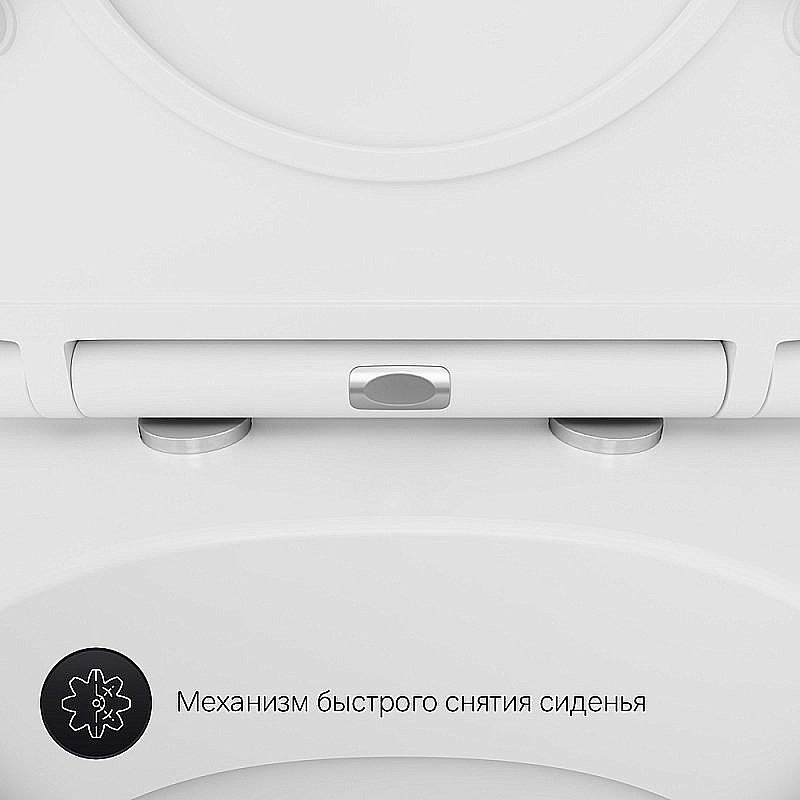 Унитаз-компакт AM.PM Gem C908607SC белый, с бачком купить в интернет-магазине Sanbest