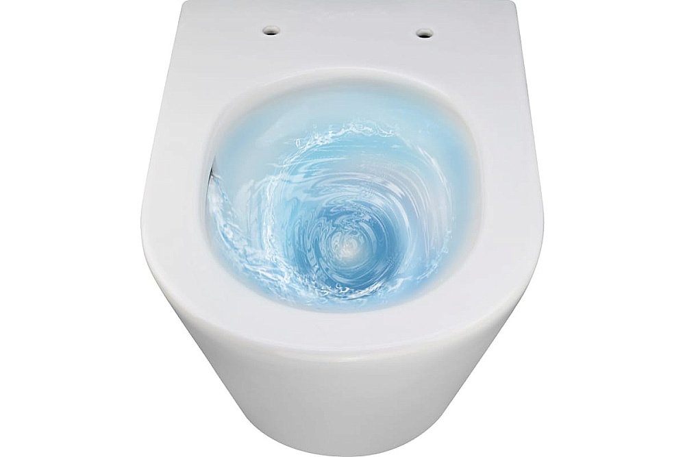 Унитаз подвесной Art&Max BARI AM822-V/SC белый, с сиденьем микролифт, безободковый купить в интернет-магазине Sanbest