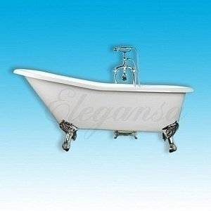 Ванна чугунная Elegansa Schale 170x75 Chrome купить в интернет-магазине Sanbest