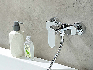 Cмеситель для душа Aquatek НИКА Set 2 в 1 (AQ1860CR+AQ2030CR) хром купить в интернет-магазине сантехники Sanbest