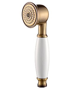 Душевая лейка Kaiser SH-151 белая/бронза купить в интернет-магазине сантехники Sanbest