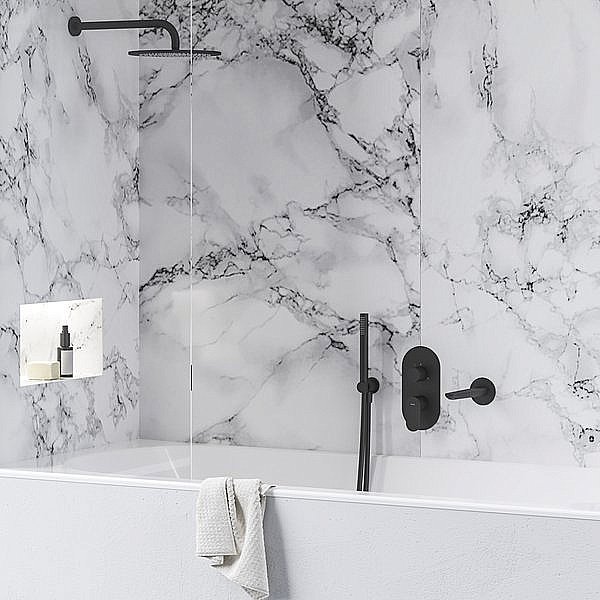 Излив на ванну Ravak Eleganta X07P804 черный матовый купить в интернет-магазине сантехники Sanbest