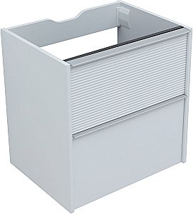 Тумба с раковиной Aquanet Вита 330473 60 белый матовый для ванной в интернет-магазине Sanbest