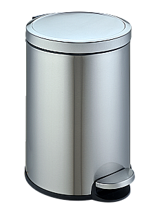 Ведро для мусора WeltWasser Lora 10000013405 сталь матовая купить в интернет-магазине сантехники Sanbest