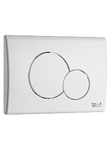 Унитаз подвесной WeltWasser MARBERG 507 + GELBACH 043 MT-WT + MAR 507 RD GL-WT белый матовый, безободковый, с крышкой микролифт, слив-торнадо, с инсталляцией и белой глянцевой кнопкой купить в интернет-магазине Sanbest
