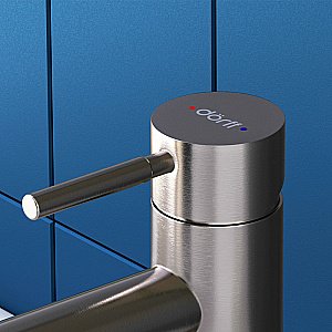 Смеситель для раковины Dorff Logic D3002100SS сталь купить в интернет-магазине сантехники Sanbest