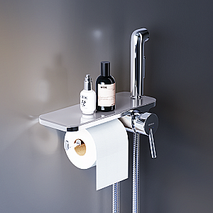 Гигиенический душ со смесителем Damixa Jupiter 773500001 хром купить в интернет-магазине сантехники Sanbest