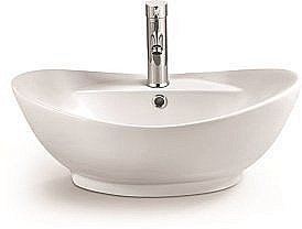 Раковина накладная SantiLine 59 SL-1022 белая купить в интернет-магазине Sanbest