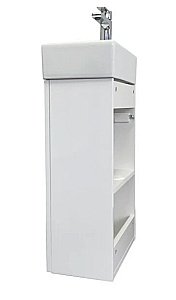 Тумба с раковиной Comforty Асти 40 00-00012835 белая для ванной в интернет-магазине Sanbest