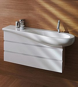 Раковина Laufen Alessi One 8.1497.6.400.109.1 белая купить в интернет-магазине Sanbest