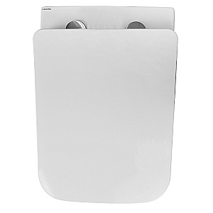 Унитаз подвесной Azario Boca AZ-2002 белый, безободковый, с крышкой микролифт купить в интернет-магазине Sanbest