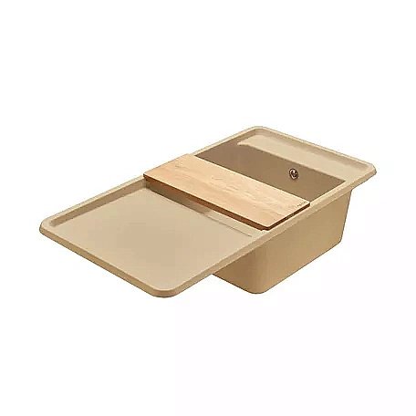 Мойка кухонная Акватон Беллис 97 латте купить в интернет-магазине сантехники Sanbest