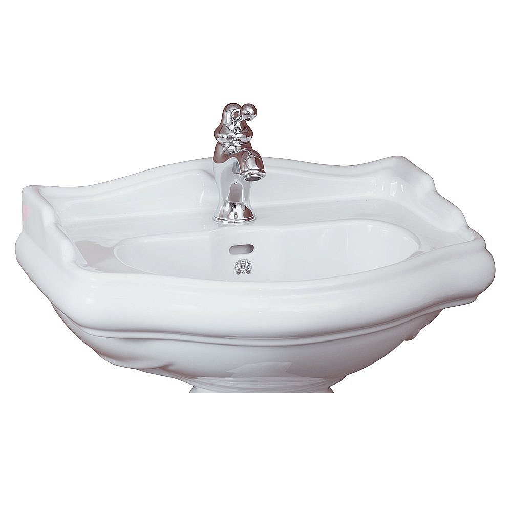 Раковина на пьедестале Migliore Bella 55 30329 белая купить в интернет-магазине Sanbest