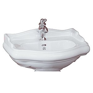 Раковина на пьедестале Migliore Bella 55 30329 белая купить в интернет-магазине Sanbest