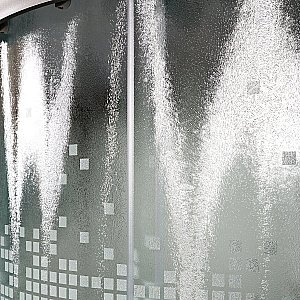 Душевая кабина DTO L 901 N  100х100 с гидромассажем купить в интернет-магазине Sanbest