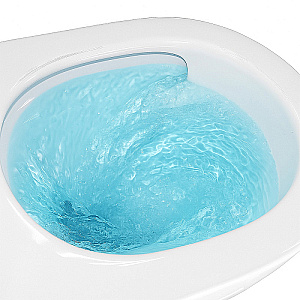 Унитаз подвесной Azario Ormi AZ-0253VD белый, безободковый, с крышкой микролифт, слив торнадо купить в интернет-магазине Sanbest