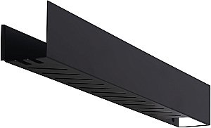 Полка Aquanet Магнум 302222 90 черная матовая купить в интернет-магазине сантехники Sanbest
