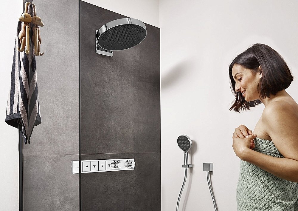 Верхний душ Hansgrohe Rainfinity 360 3jet 26234990 купить в интернет-магазине сантехники Sanbest