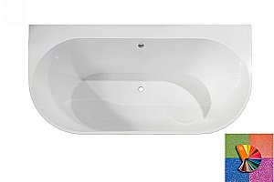 Ванна Эстет Майами 170х85 любой цвет под заказ с блёстками купить в интернет-магазине Sanbest