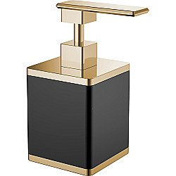 Диспенсер Boheme 10969-B-G черный/золото купить в интернет-магазине сантехники Sanbest
