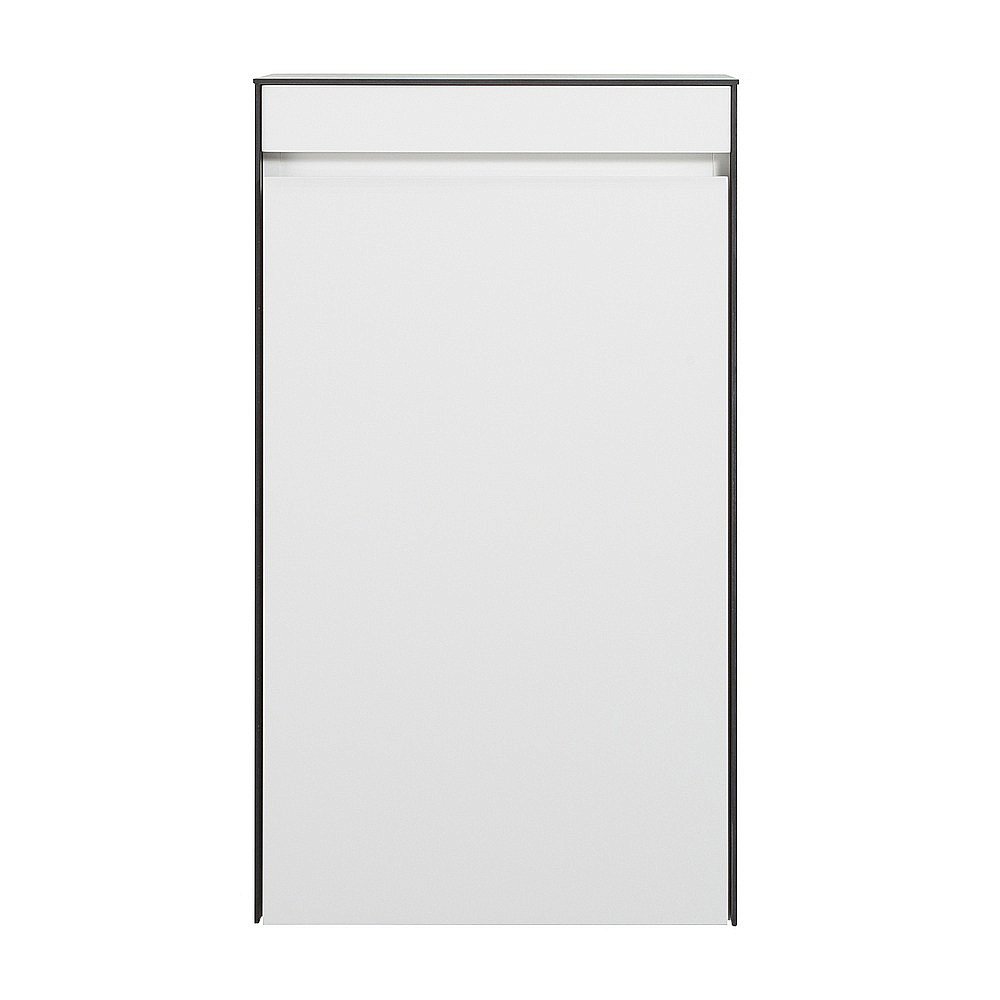 Шкаф-пенал Black&White UNIVERSE U907.SC-1 для ванной в интернет-магазине сантехники Sanbest