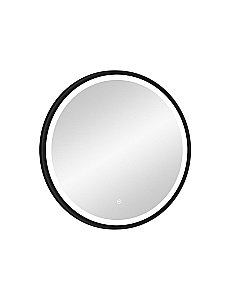 Зеркало Art&Max LIVORNO AM-Liv-600-DS-F-Nero в ванную от интернет-магазине сантехники Sanbest